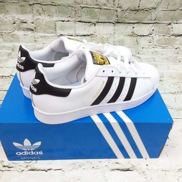 Adidas Originals Womens Superstar White Black New! - Picture 5 of 6